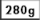 280g/m2 280g/m2
