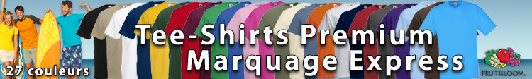 Tee-shirts Premium Marquage Express
