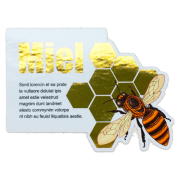 Étiquettes Quadri+Or pour Miel