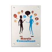 Plaque Alu Rigide marquée