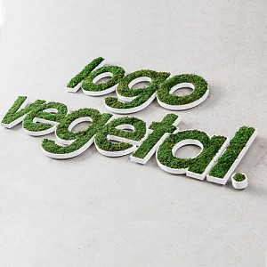 Logo V�g�tal sur mesure