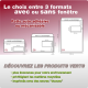 Formats des enveloppes