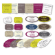 Papier Rainuré Blanc Mat