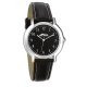 Montre Romane bracelet noir